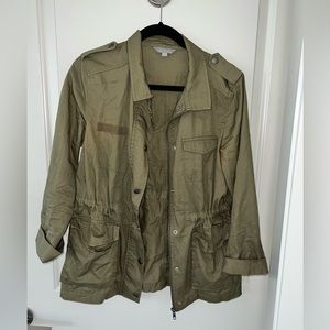 Nordstrom rubbish lightweight olive green jacket
